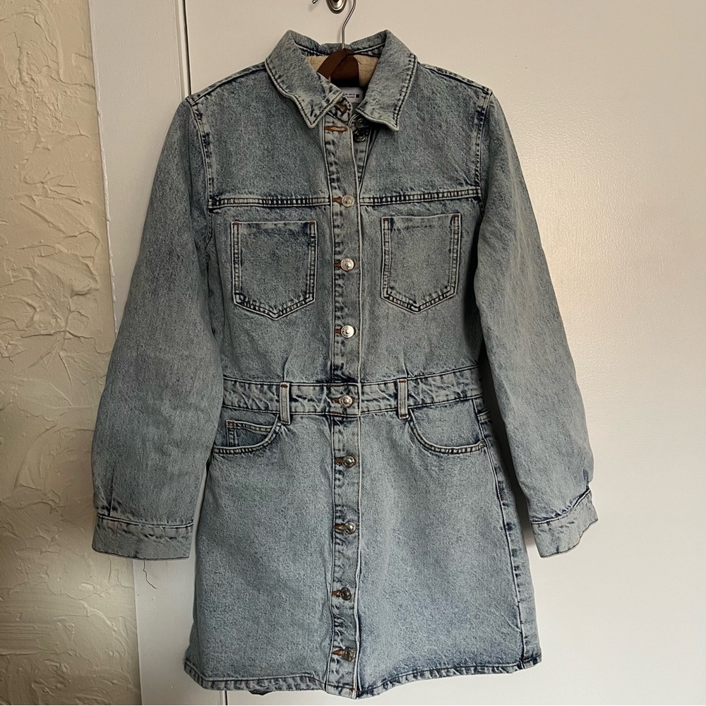 Zara Denim Mini Dress